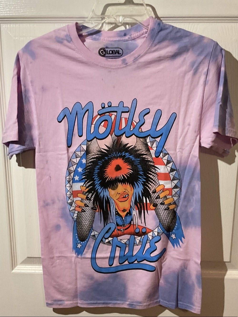 Motley Crue Graphic Tie-Dye Short Sleeve Tee